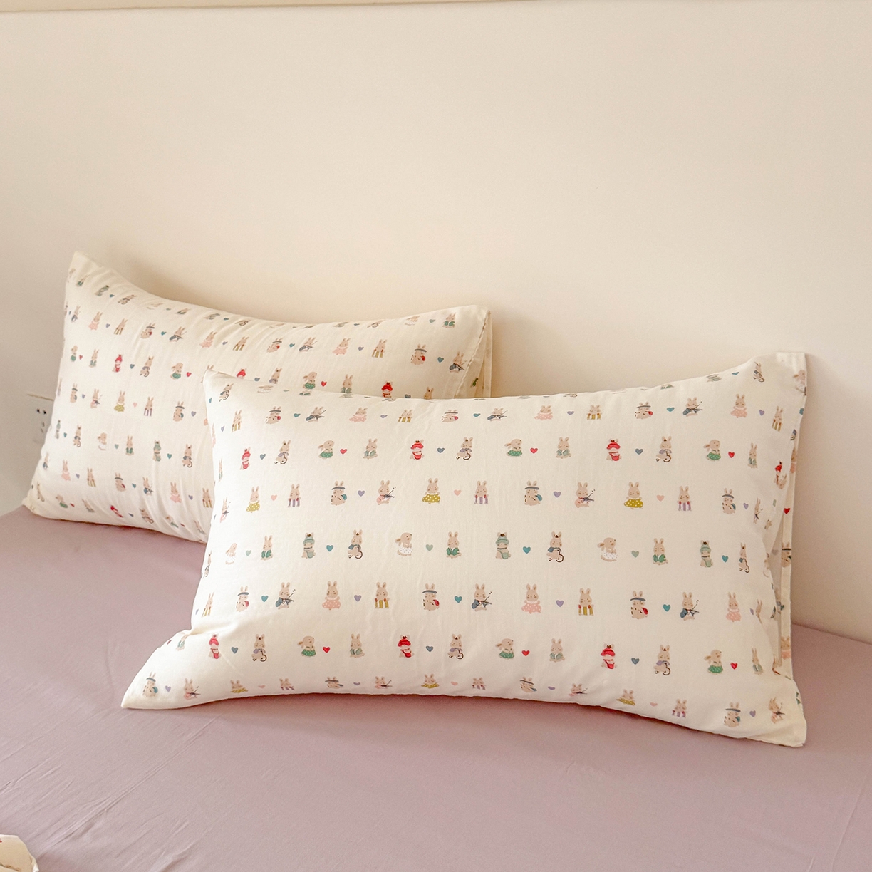 91家纺网 家纺一手货源 找家纺 （总）麦伦家居 2025新款A类全棉纯棉有氧双层纱人字纹提花四件套