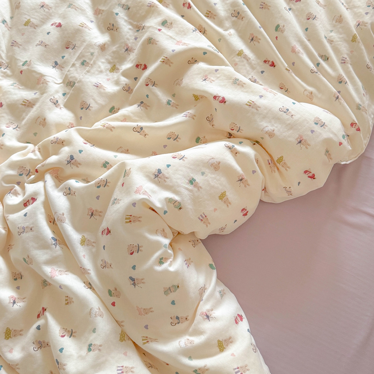 91家纺网 家纺一手货源 找家纺 （总）麦伦家居 2025新款A类全棉纯棉有氧双层纱人字纹提花四件套