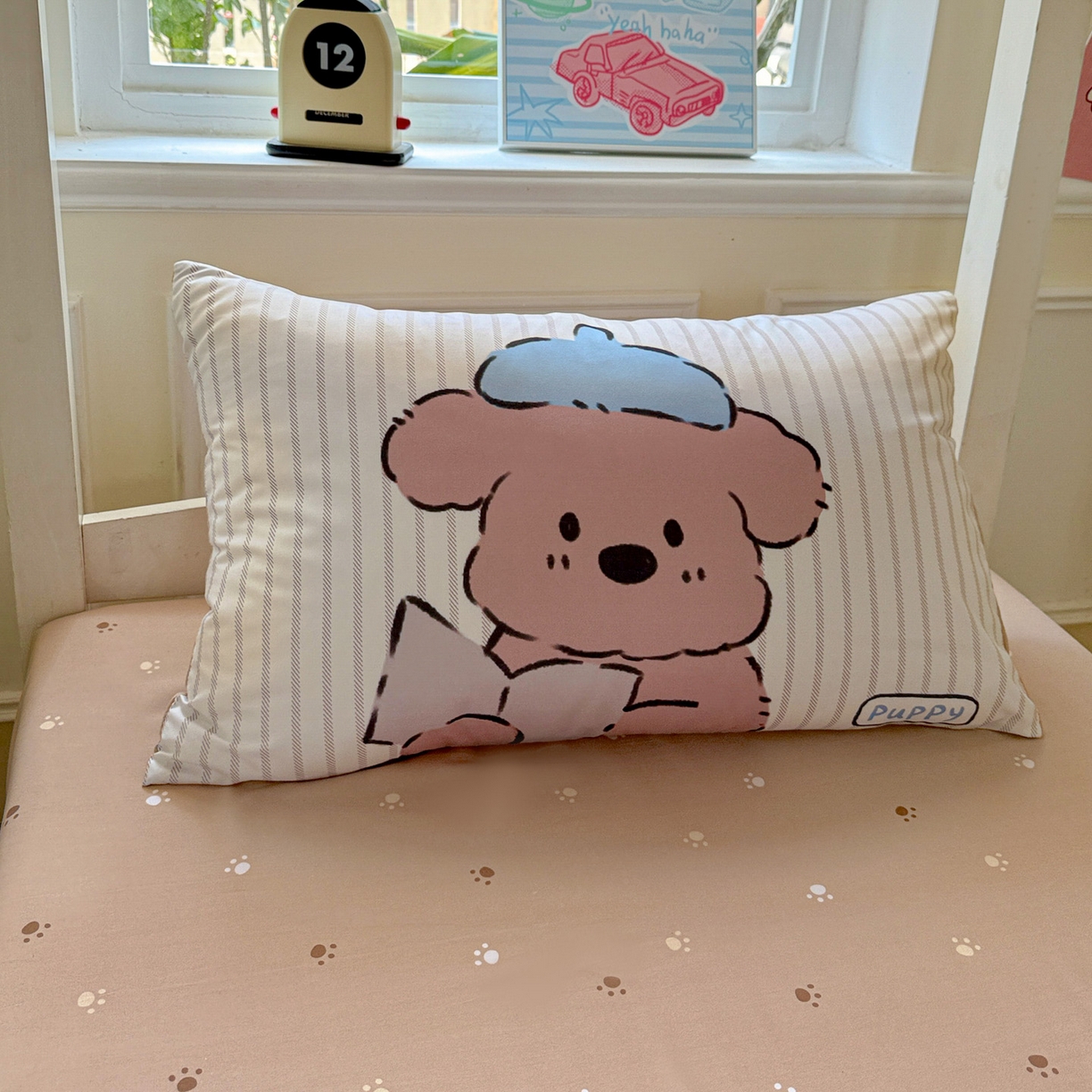 91家纺网 家纺一手货源 找家纺 （总）海岛哥哥 2025新款软柔棉105g大版双面印花宿舍学生三件套上下铺三件套（提供买家秀）