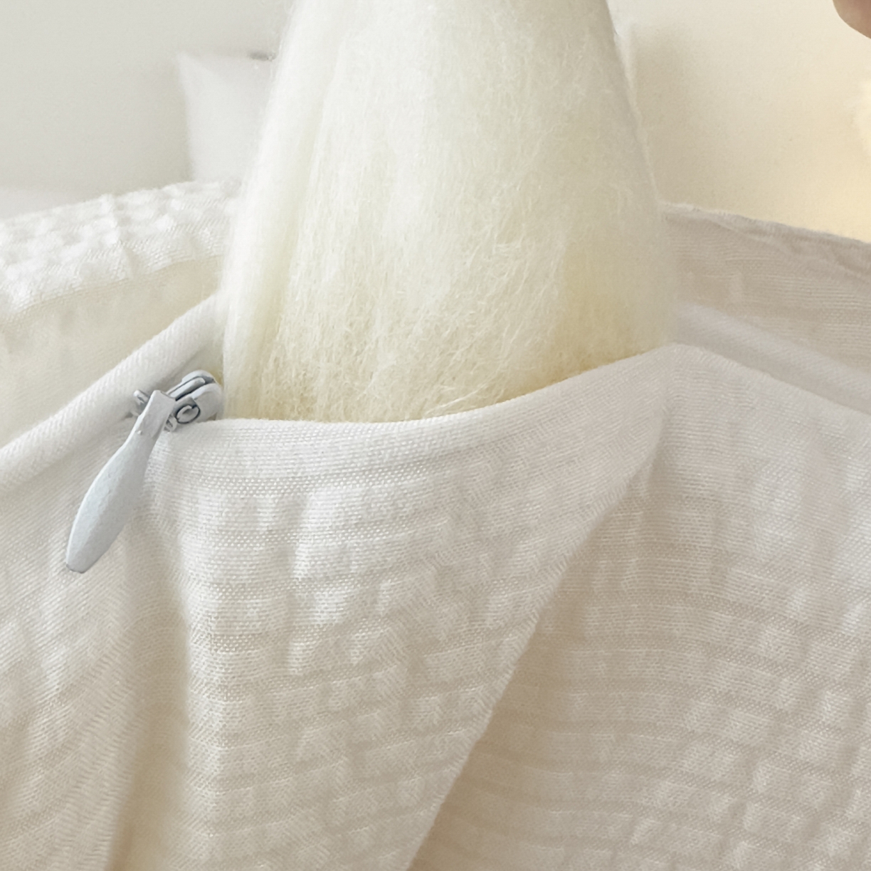 91家纺网 家纺一手货源 找家纺 尊妙被业 2025新品冬被被子被芯春秋被子母被直播批发夏被 -米黄