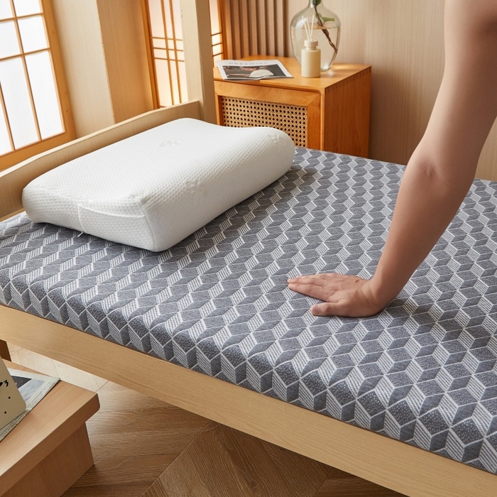 91家纺网 家纺一手货源 找家纺 （总）薇梦蚊帐 2025新款垫芯垫套可拆洗针织棉海绵床垫学生床垫