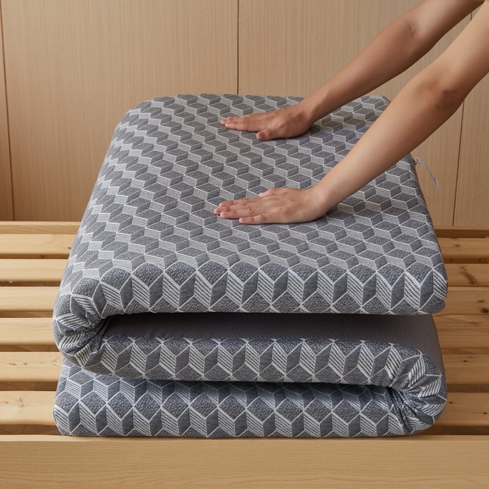 91家纺网 家纺一手货源 找家纺 （总）薇梦蚊帐 2025新款垫芯垫套可拆洗针织棉海绵床垫学生床垫