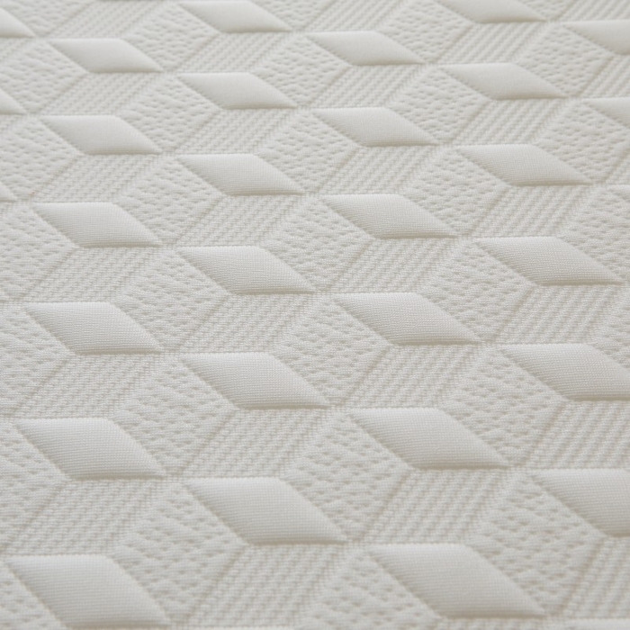 91家纺网 家纺一手货源 找家纺 薇梦蚊帐 2025新款可拆洗针织棉海绵床垫 菱镜-白