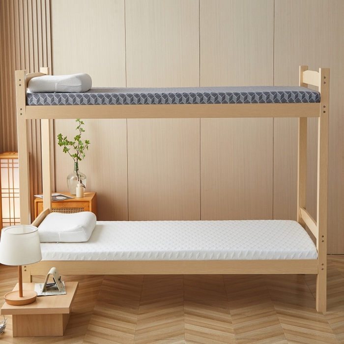 91家纺网 家纺一手货源 找家纺 薇梦蚊帐 2025新款可拆洗针织棉海绵床垫 菱镜-白