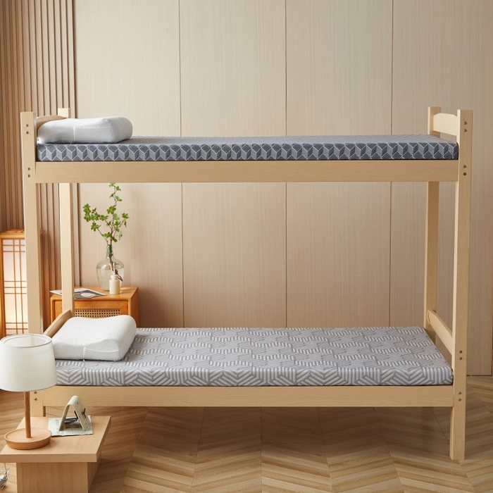 91家纺网 家纺一手货源 找家纺 薇梦蚊帐 2025新款可拆洗针织棉海绵床垫 菱镜-灰