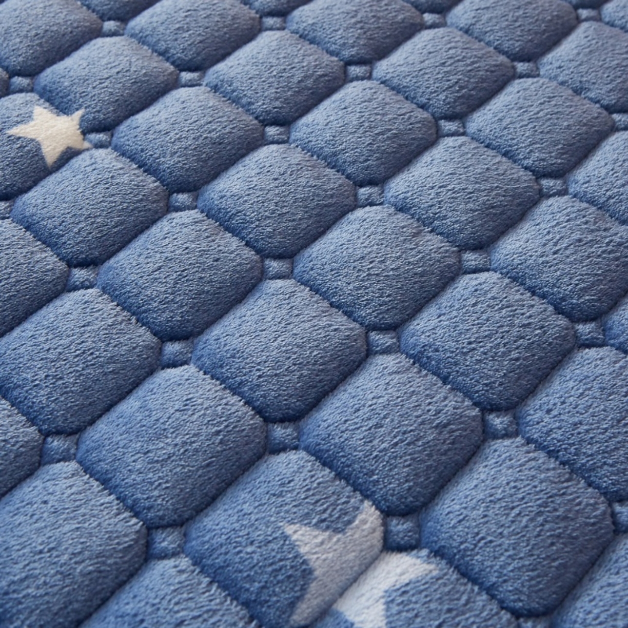 91家纺网 家纺一手货源 找家纺 奇丝雅 2025新款A类牛奶绒床褥床垫家用学生宿舍上下铺寝室软垫床护垫夹棉褥子-学生床垫 幸运星