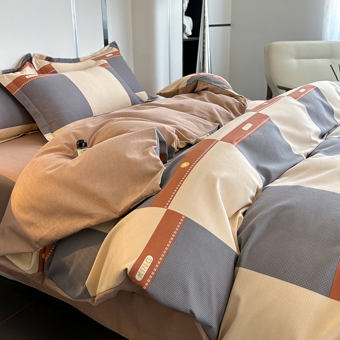 慕木家纺 2025新款A类高端无印风卡通高克重170克阳光暖绒单被套单品被套单件被套系列 爵士氛围-粉