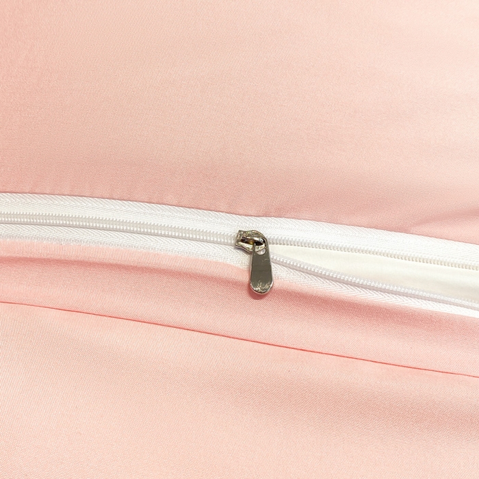 91家纺网 家纺一手货源 找家纺 花愿（原花纪） 2026新款加密水洗棉刺绣四件套-蓝羽 樱花粉