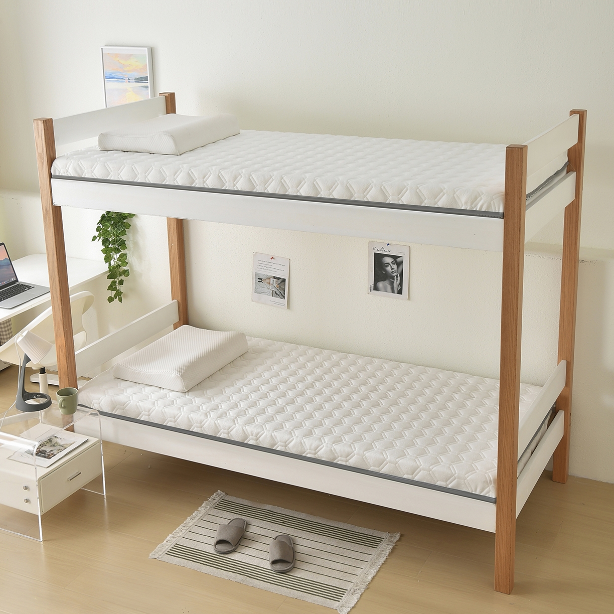 91家纺网 家纺一手货源 找家纺 （总）乳胶床垫遮盖物软垫单人学生宿舍家用榻榻米海绵垫褥租房地铺抗菌