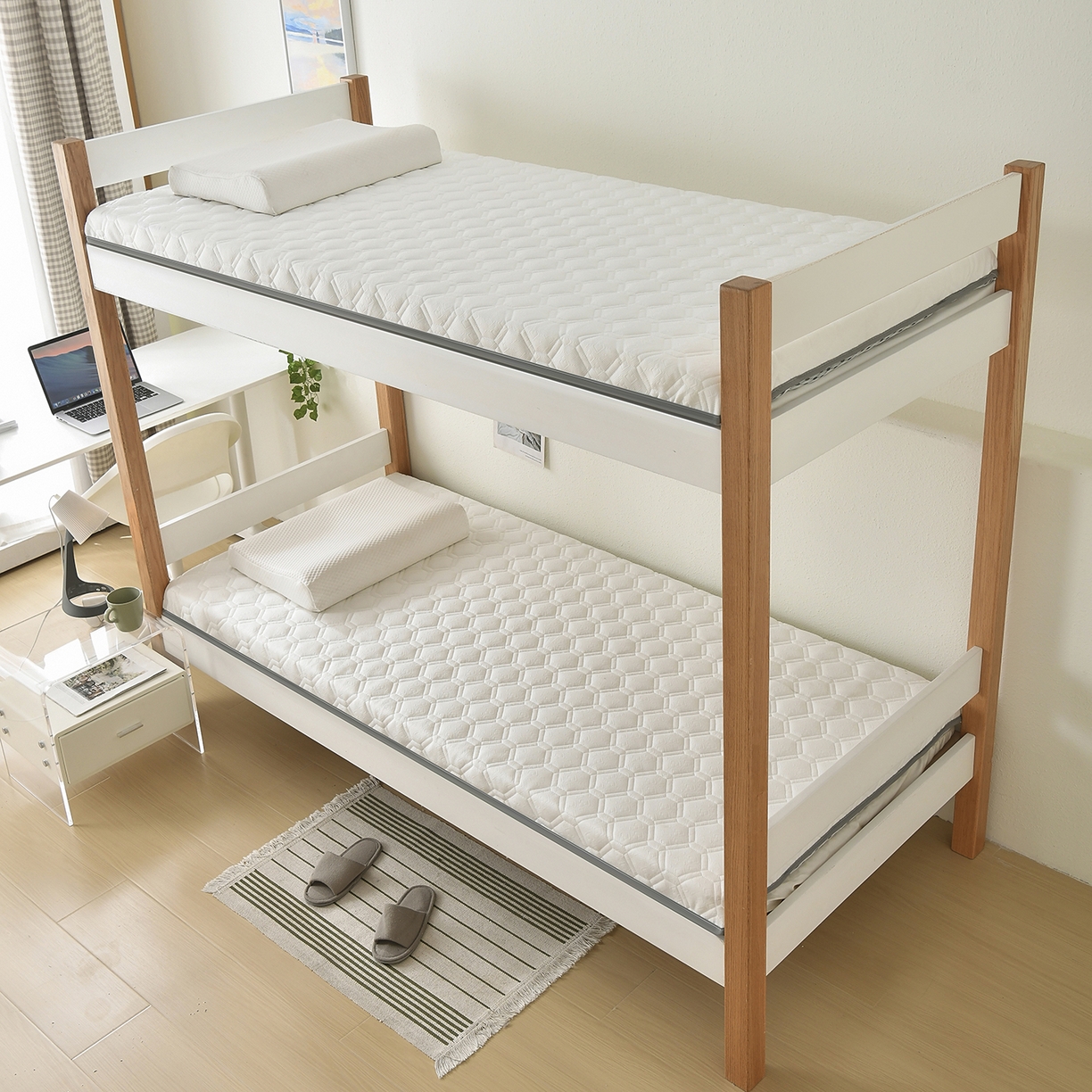 91家纺网 家纺一手货源 找家纺 （总）乳胶床垫遮盖物软垫单人学生宿舍家用榻榻米海绵垫褥租房地铺抗菌