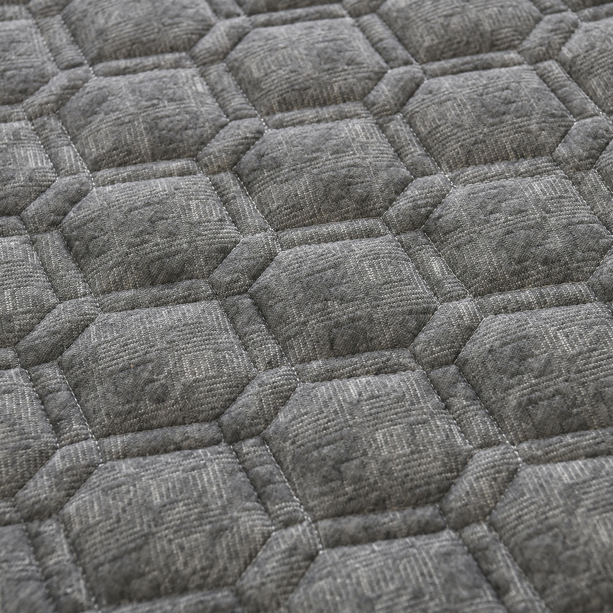 91家纺网 家纺一手货源 找家纺 圣之寐  2025新款学生床垫 灰色