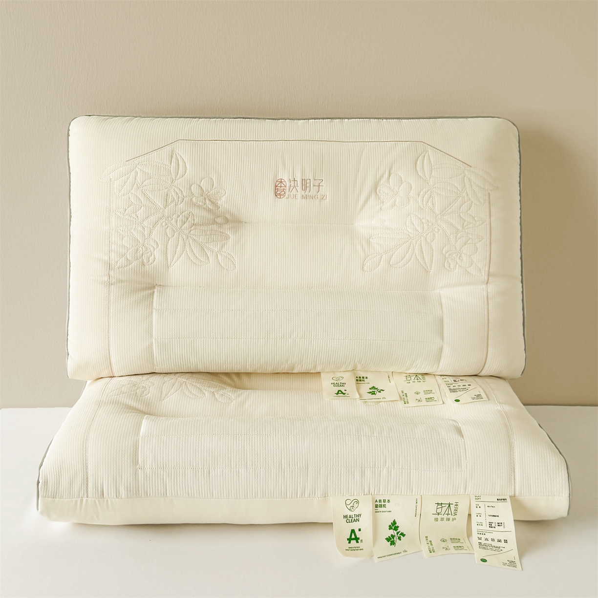 91家纺网 家纺一手货源 找家纺 （总）麦肯锡 2025新款草本决明子护颈枕枕头枕芯