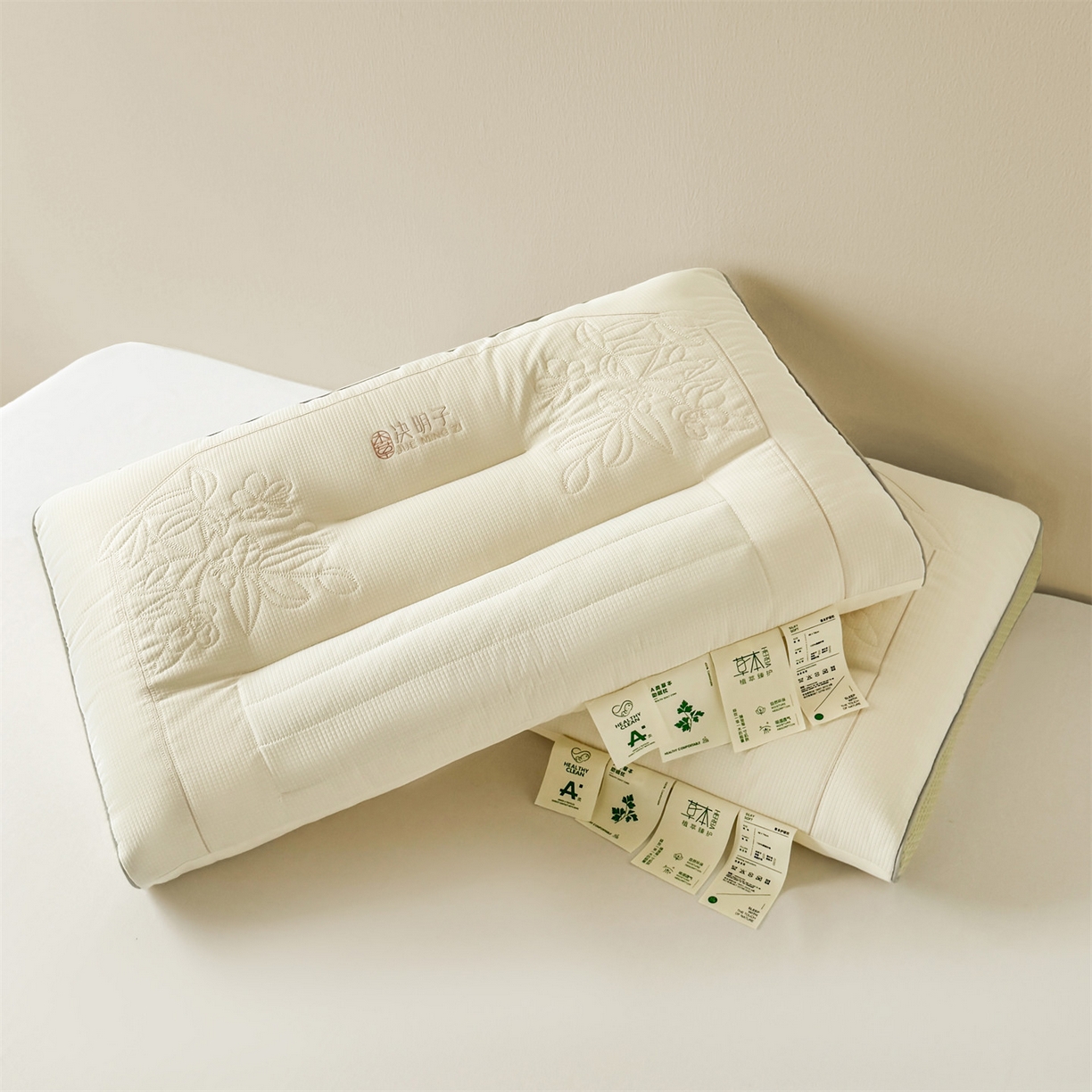 91家纺网 家纺一手货源 找家纺 （总）麦肯锡 2025新款草本决明子护颈枕枕头枕芯