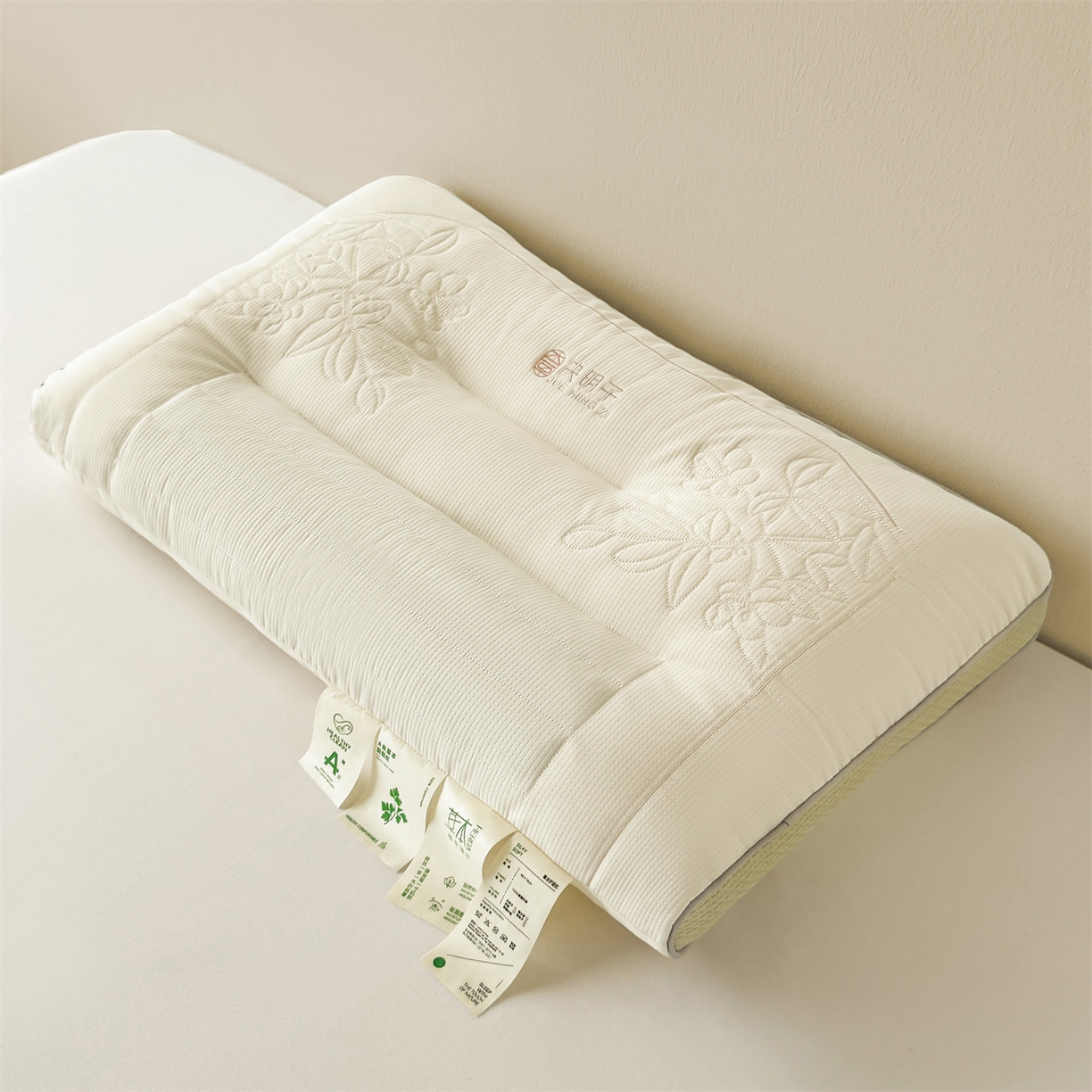 91家纺网 家纺一手货源 找家纺 （总）麦肯锡 2025新款草本决明子护颈枕枕头枕芯