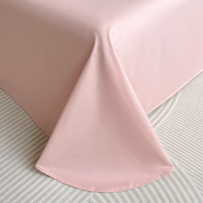 91家纺网 家纺一手货源 找家纺 桃园 2025新款A类长绒棉全棉纯棉不掉毛磨毛高端礼盒四件套-克里斯 克里斯-豆沙