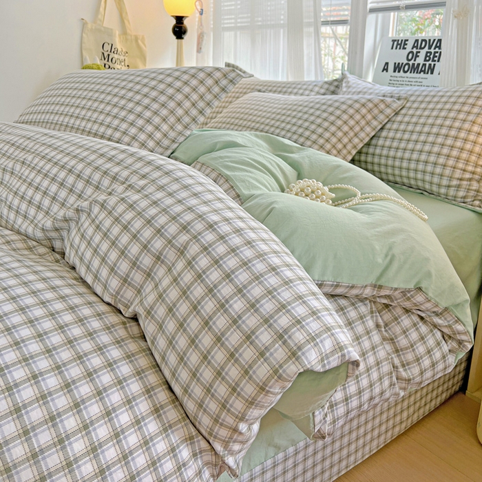 91家纺网 家纺一手货源 找家纺 （总）欢博莱  2025新款仿纯棉四件套学生宿舍三件套单被套