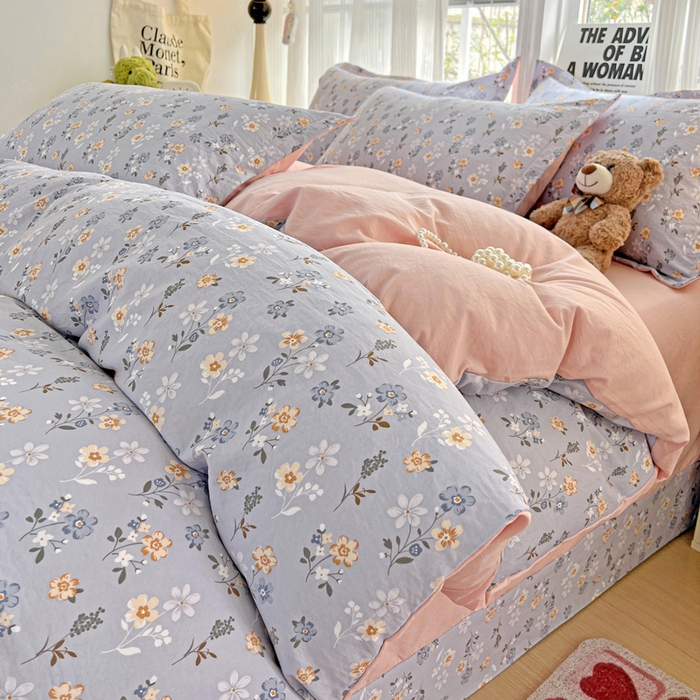 91家纺网 家纺一手货源 找家纺 （总）欢博莱  2025新款仿纯棉四件套学生宿舍三件套单被套