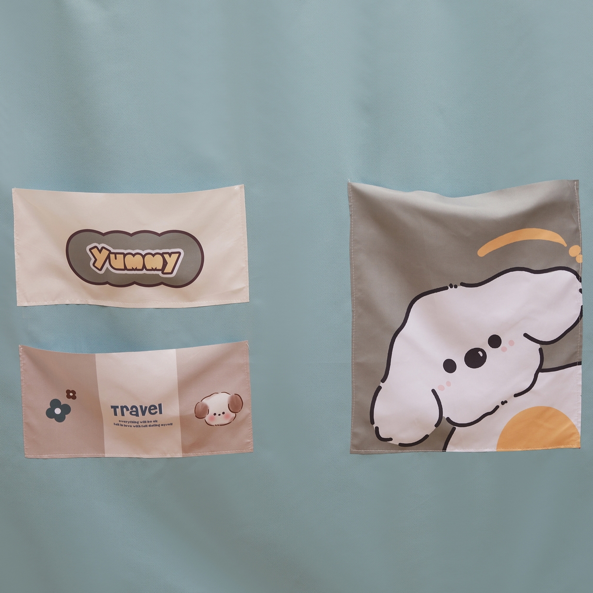 91家纺网 家纺一手货源 找家纺 夏彩 2025新款棉麻雪纺绣花防遮光铁艺烤漆学生蚊帐-88627 88627-蓝绿