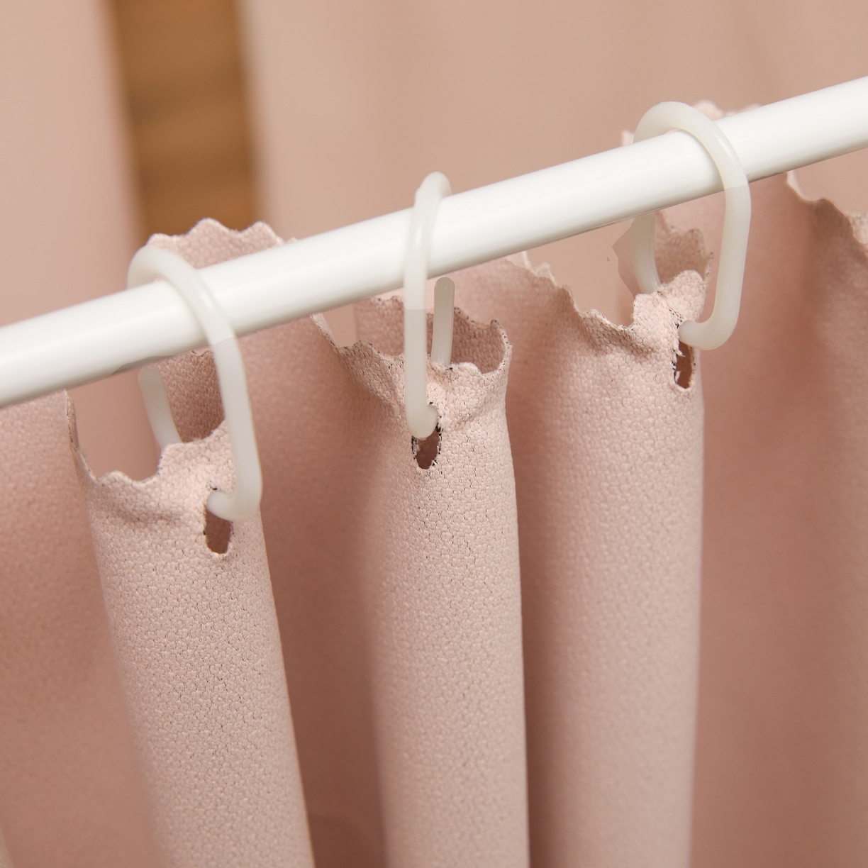 91家纺网 家纺一手货源 找家纺 夏彩 2025新款棉麻雪纺绣花防遮光铁艺烤漆学生蚊帐-88627 88627-浅粉玉