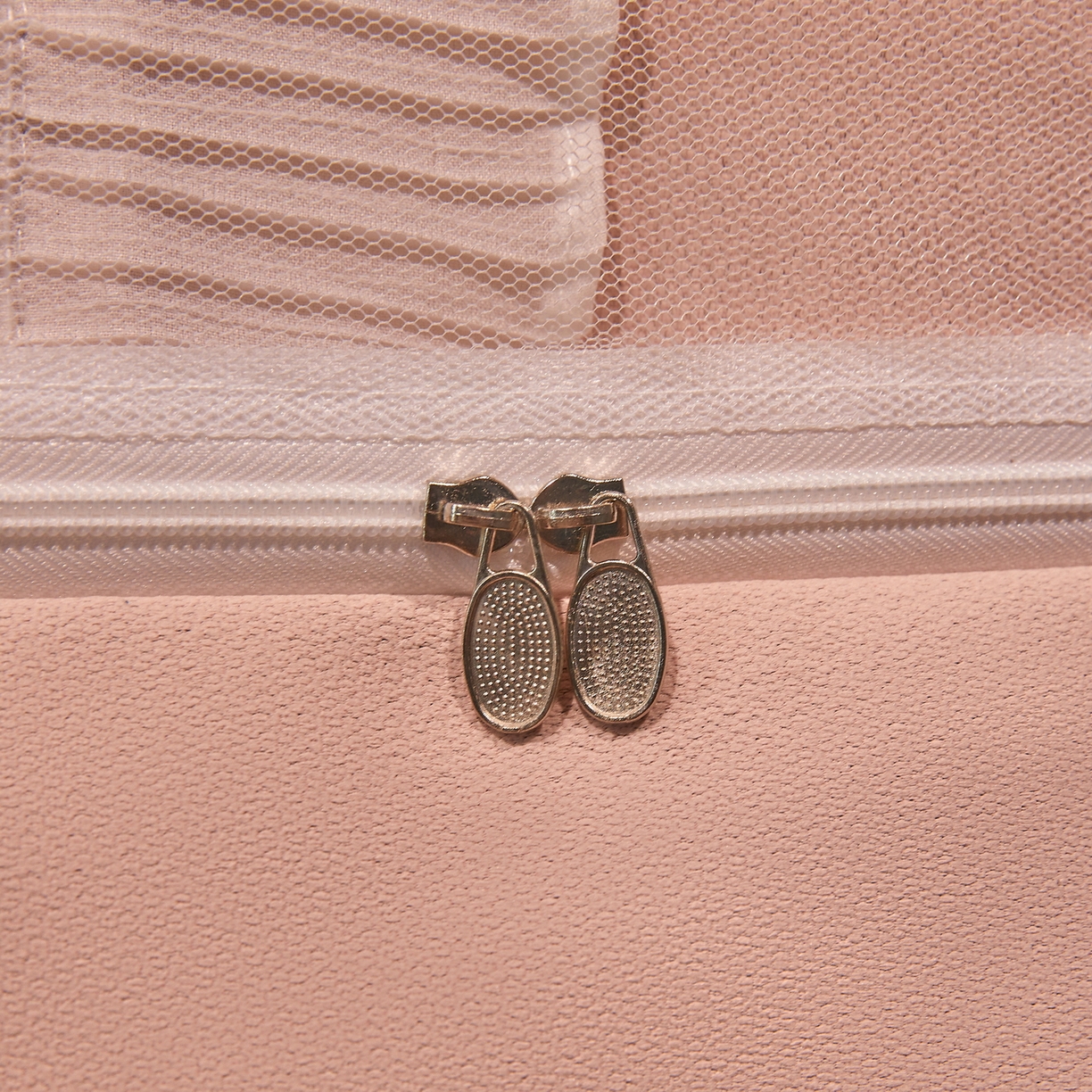 91家纺网 家纺一手货源 找家纺 夏彩 2025新款棉麻雪纺绣花防遮光铁艺烤漆学生蚊帐-88627 88627-浅粉玉