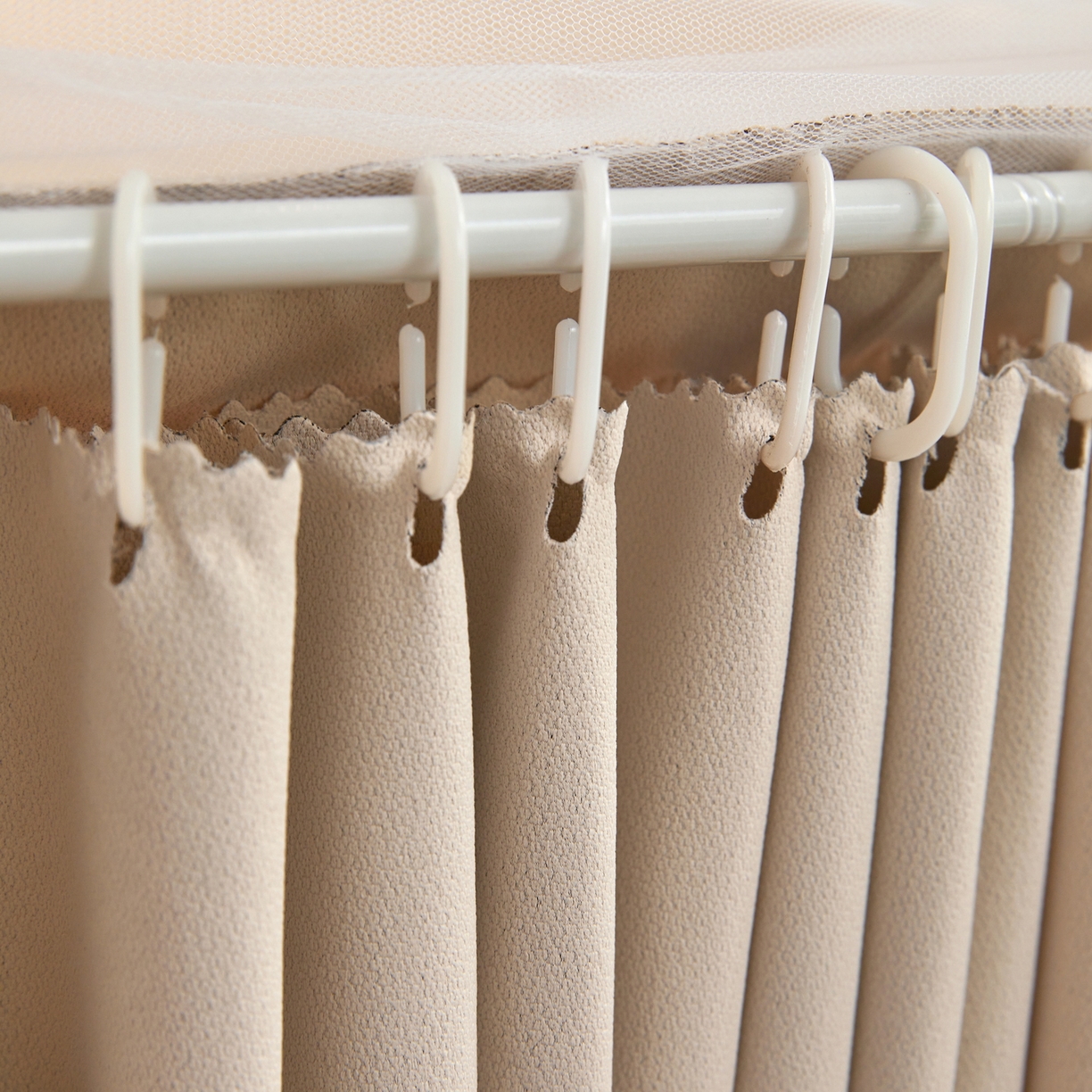 91家纺网 家纺一手货源 找家纺 （总）夏彩 2025新款棉麻强遮光铁艺烤漆学生蚊帐-88628