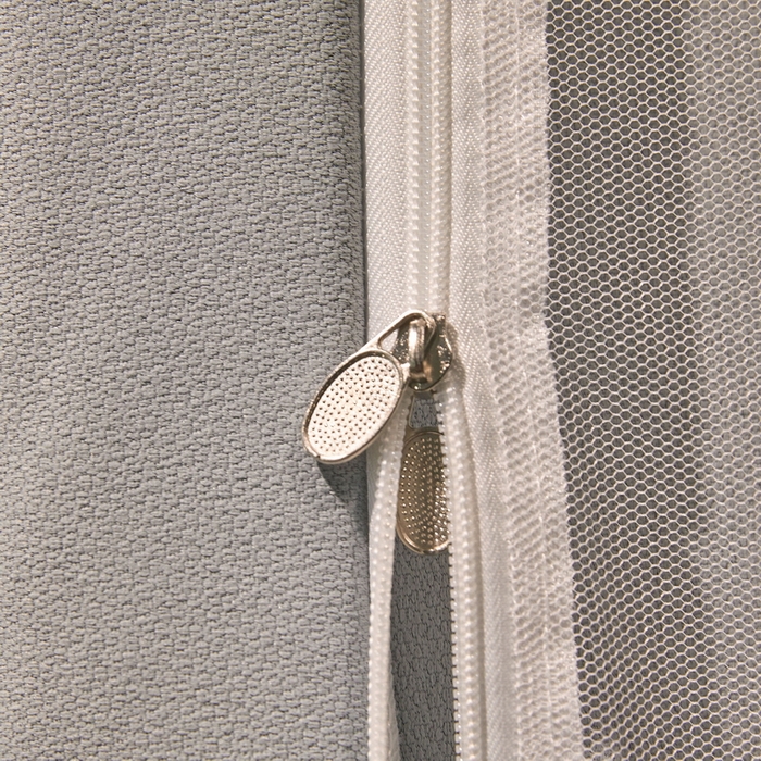 91家纺网 家纺一手货源 找家纺 （总）夏彩 2025新款棉麻雪纺绣花防遮光铁艺烤漆学生蚊帐-88627