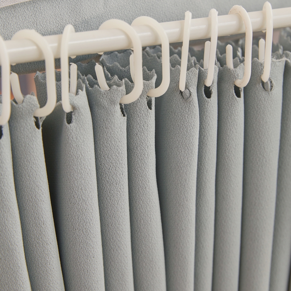 91家纺网 家纺一手货源 找家纺 夏彩 2025新款棉麻强遮光铁艺烤漆学生蚊帐-88628 88628-青术灰