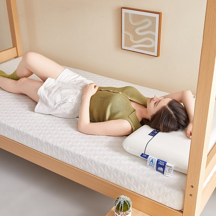 91家纺网 家纺一手货源 找家纺 （总）梦享生活家居 2025新款A类针织高回弹40d记忆棉床垫-学生款