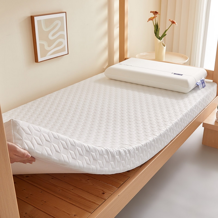 91家纺网 家纺一手货源 找家纺 （总）梦享生活家居 2025新款A类针织高回弹40d记忆棉床垫-学生款