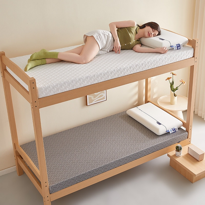 91家纺网 家纺一手货源 找家纺 （总）梦享生活家居 2025新款A类针织高回弹40d记忆棉床垫-学生款