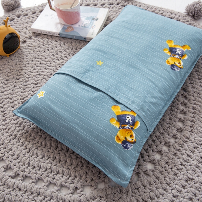 91家纺网 家纺一手货源 找家纺 2025新品全棉大版幼儿园三件套儿童被褥六件套宝宝午睡入园婴儿床床上用品 熊先生