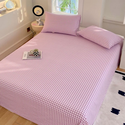 91家纺网 家纺一手货源 找家纺 （总）女子家纺 2025新款三枚缎老粗布床单三件套