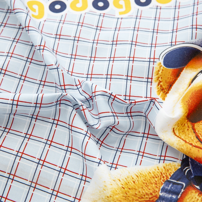 91家纺网 家纺一手货源 找家纺 2025新品全棉大版幼儿园三件套儿童被褥六件套宝宝午睡入园婴儿床床上用品 熊先生