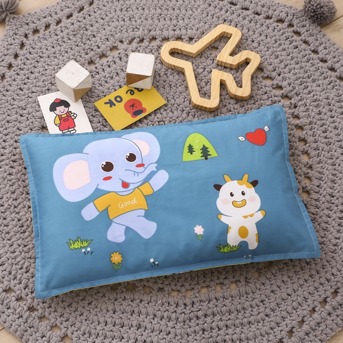 91家纺网 家纺一手货源 找家纺 2025新品全棉大版幼儿园三件套儿童被褥六件套宝宝午睡入园婴儿床床上用品 贝塔小象