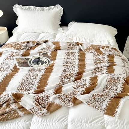 91家纺网 家纺一手货源 找家纺 （总）春妮家纺 2025新款阳离子塔芙绒舒棉绒毛毯