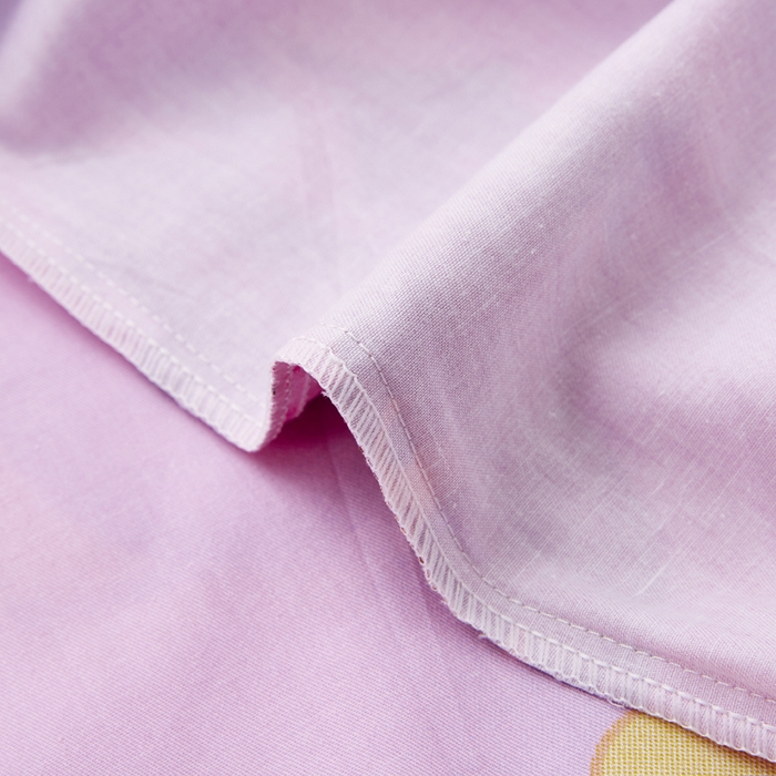 91家纺网 家纺一手货源 找家纺 2025新品全棉大版幼儿园三件套儿童被褥六件套宝宝午睡入园婴儿床床上用品 城堡苏菲亚