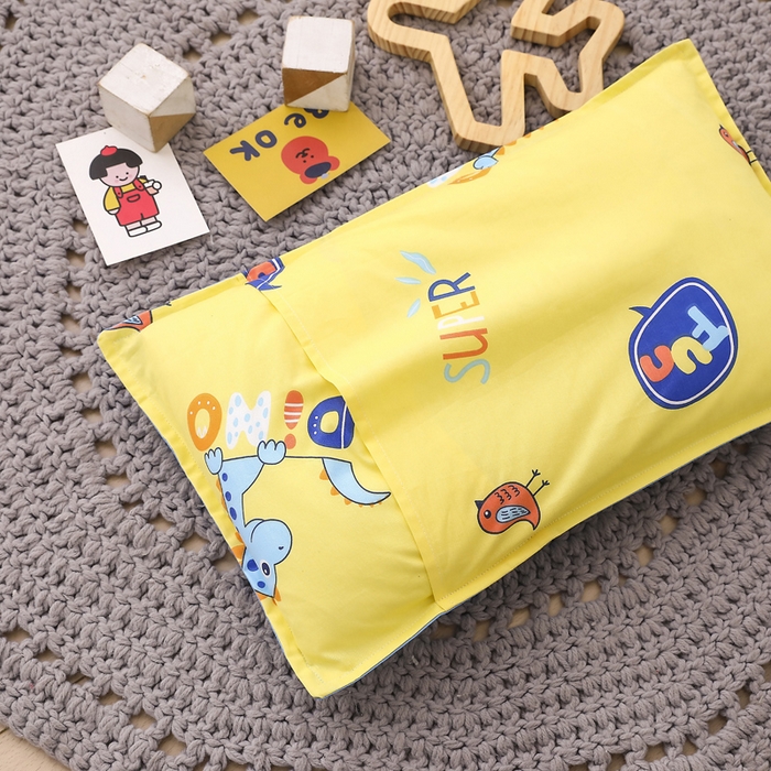 91家纺网 家纺一手货源 找家纺 2025新品全棉大版幼儿园三件套儿童被褥六件套宝宝午睡入园婴儿床床上用品 跳跳龙