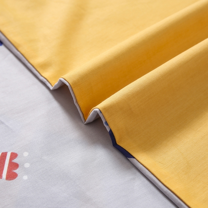 91家纺网 家纺一手货源 找家纺 2025新品全棉大版幼儿园三件套儿童被褥六件套宝宝午睡入园婴儿床床上用品 甜心狮子