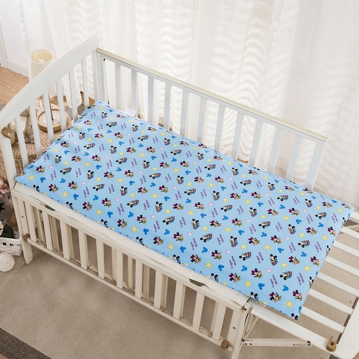 91家纺网 家纺一手货源 找家纺 2025新品全棉大版幼儿园三件套儿童被褥六件套宝宝午睡入园婴儿床床上用品 天才米奇