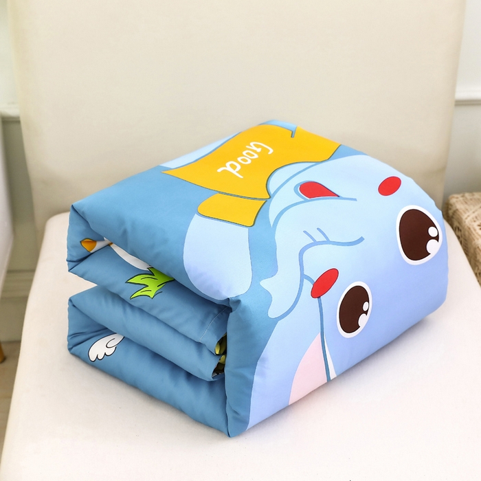 91家纺网 家纺一手货源 找家纺 2025新品全棉大版幼儿园三件套儿童被褥六件套宝宝午睡入园婴儿床床上用品 贝塔小象