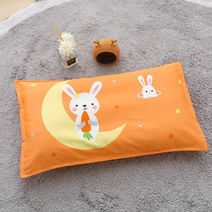 91家纺网 家纺一手货源 找家纺 2025新品全棉大版幼儿园三件套儿童被褥六件套宝宝午睡入园婴儿床床上用品 萝卜小兔