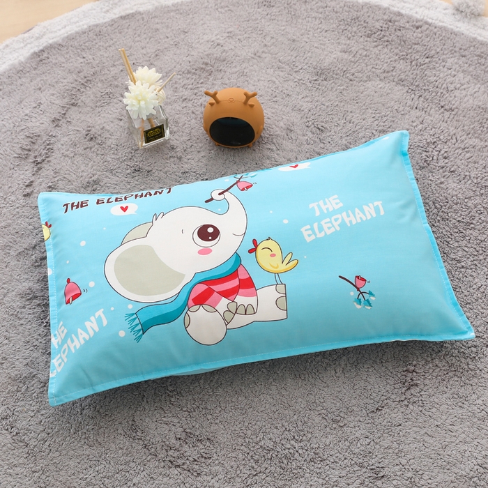 91家纺网 家纺一手货源 找家纺 2025新品全棉大版幼儿园三件套儿童被褥六件套宝宝午睡入园婴儿床床上用品 象宝宝