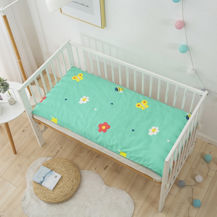 91家纺网 家纺一手货源 找家纺 2025新品全棉大版幼儿园三件套儿童被褥六件套宝宝午睡入园婴儿床床上用品 汽车恐龙