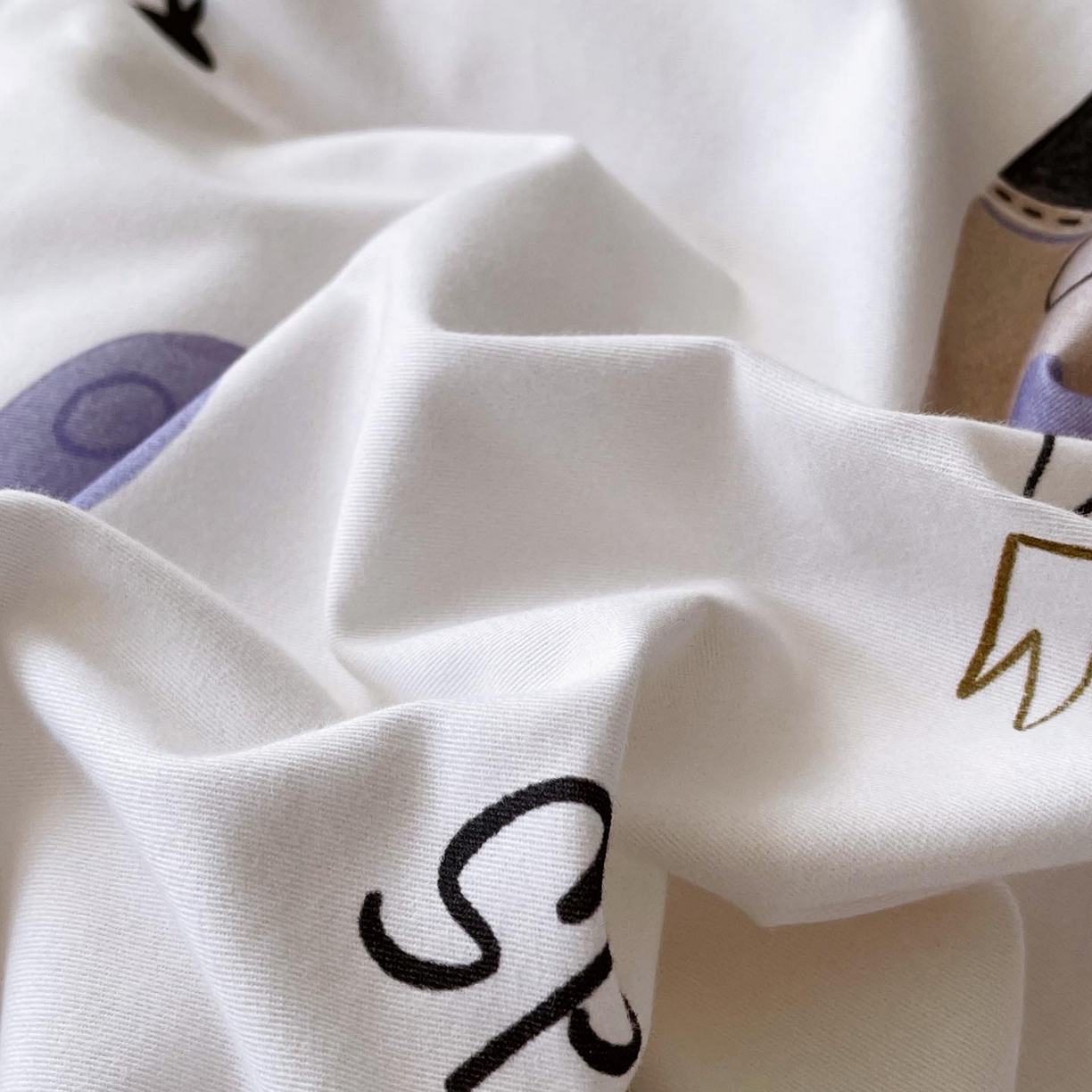 91家纺网 家纺一手货源 找家纺 帅露家纺 2025新款升级疆大白全棉加厚生态磨毛四件套 遨游太空