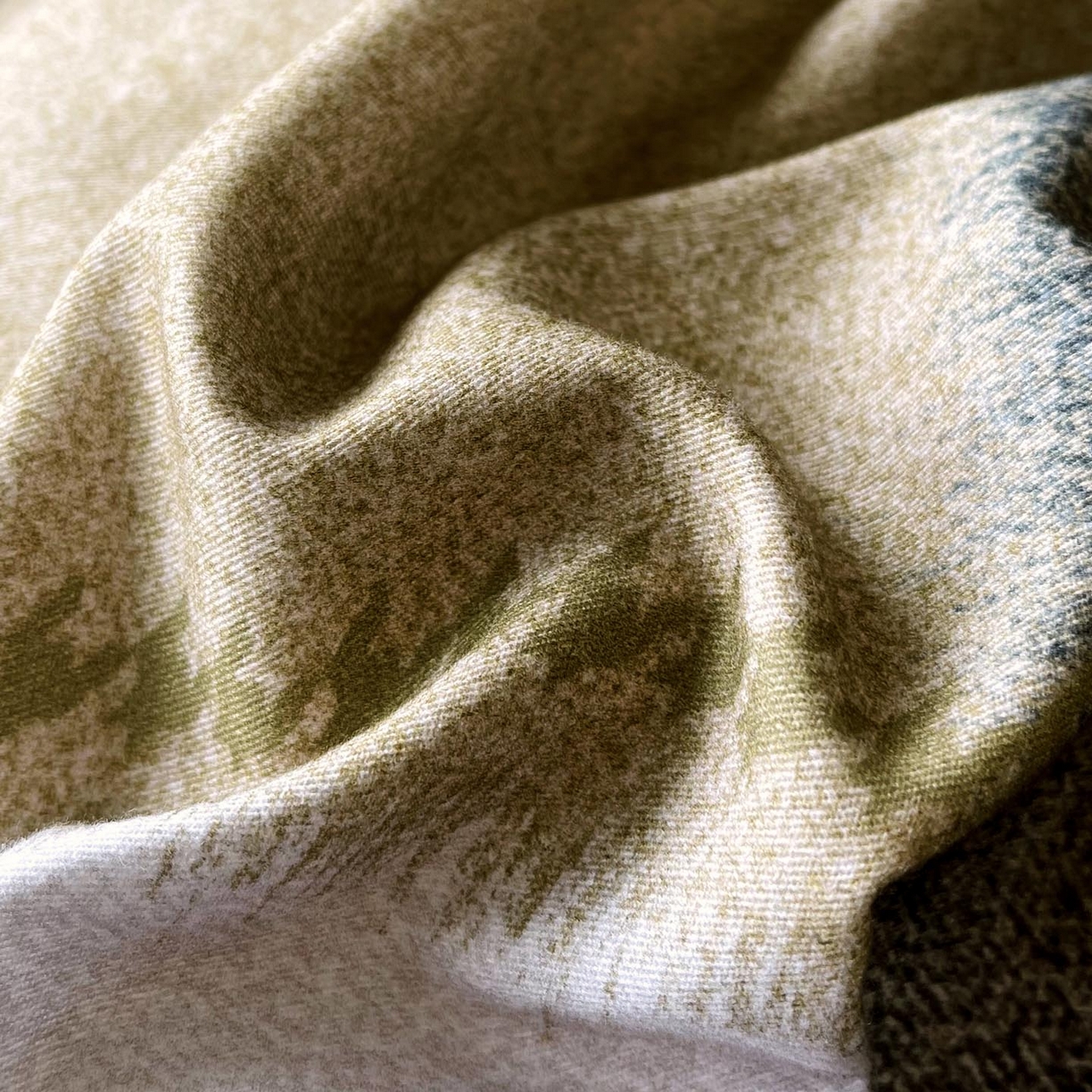 91家纺网 家纺一手货源 找家纺 帅露家纺 2025新款升级疆大白全棉加厚生态磨毛四件套 布鲁尼-绿