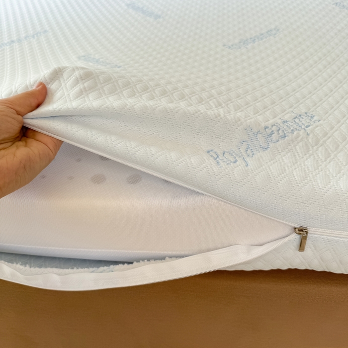 91家纺网 家纺一手货源 找家纺 美丽折家纺 2025新款A级一体成型纯天然乳胶床垫 95D进口水洗天然胶（送内套和外套） 三代