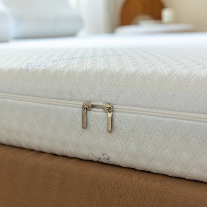 91家纺网 家纺一手货源 找家纺 美丽折家纺 2025新款A级一体成型纯天然乳胶床垫 95D进口水洗天然胶（送内套和外套） 三代