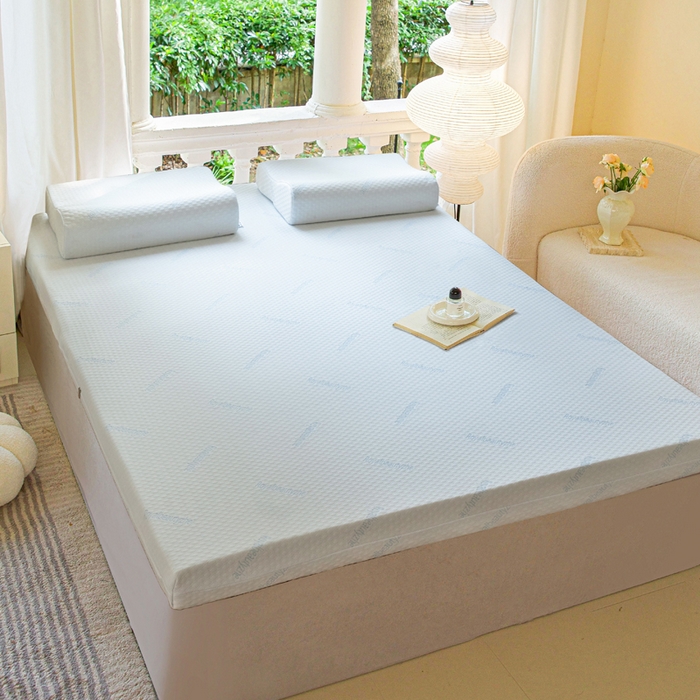 91家纺网 家纺一手货源 找家纺 美丽折家纺 2025新款A级一体成型纯天然乳胶床垫 95D进口水洗天然胶（送内套和外套） 三代