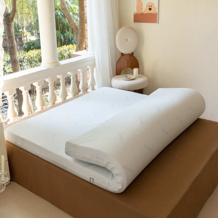 91家纺网 家纺一手货源 找家纺 美丽折家纺 2025新款A级一体成型纯天然乳胶床垫 95D进口水洗天然胶（送内套和外套） 三代