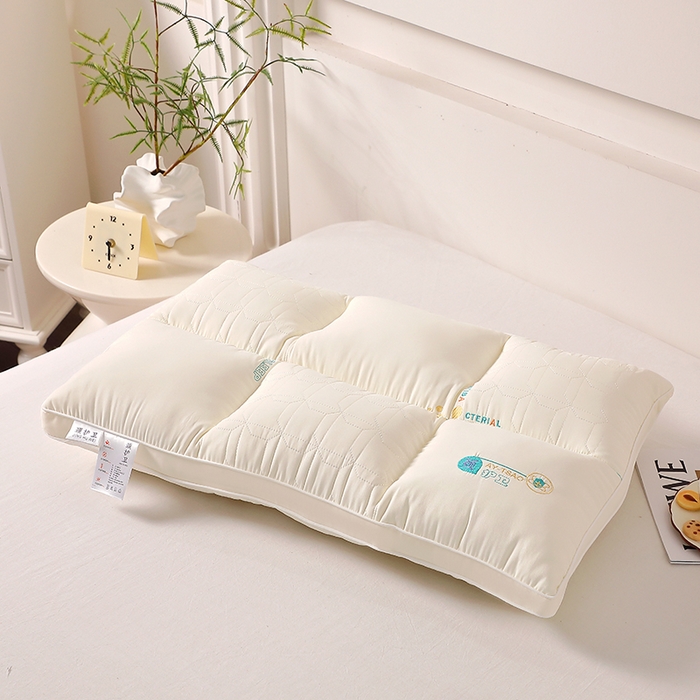 91家纺网 家纺一手货源 找家纺 （总）大熊枕芯 2025新款颈护卫全棉分区护颈枕枕头枕芯